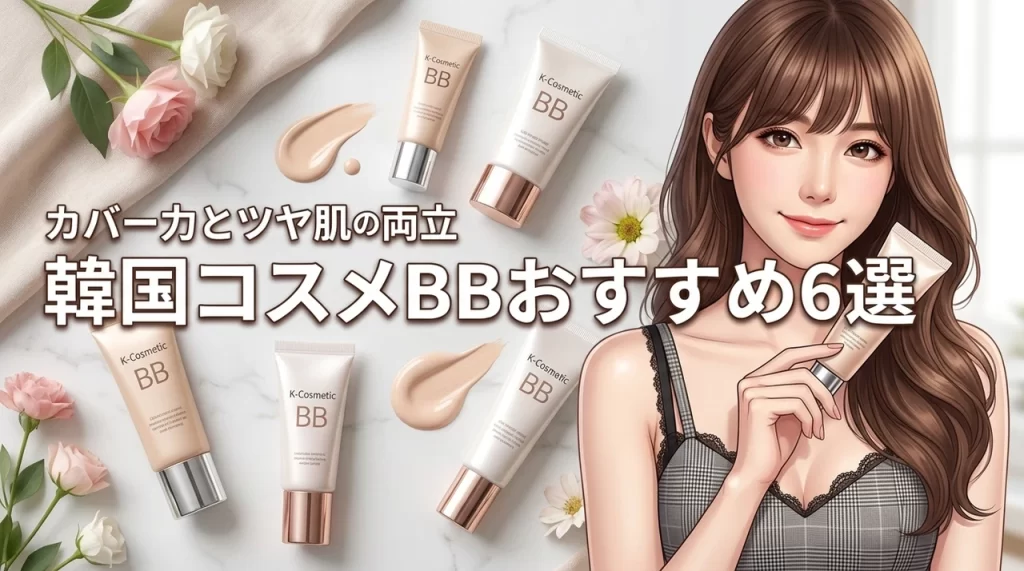 韓国コスメのbbおすすめ6選！カバー力とツヤ肌を両立する選び方を紹介