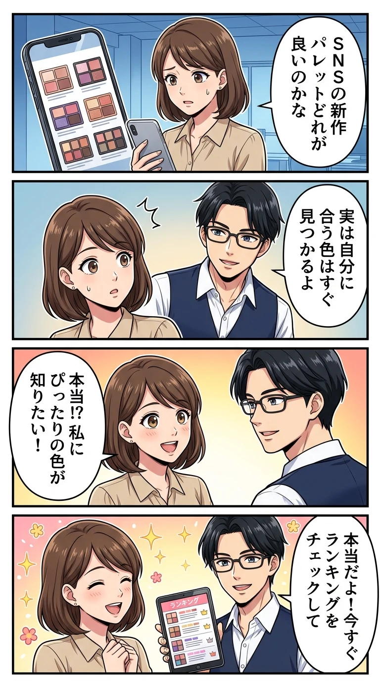 韓国コスメ アイシャドウパレット ランキング