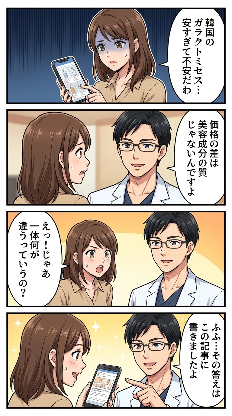 韓国コスメ ガラクトミセス