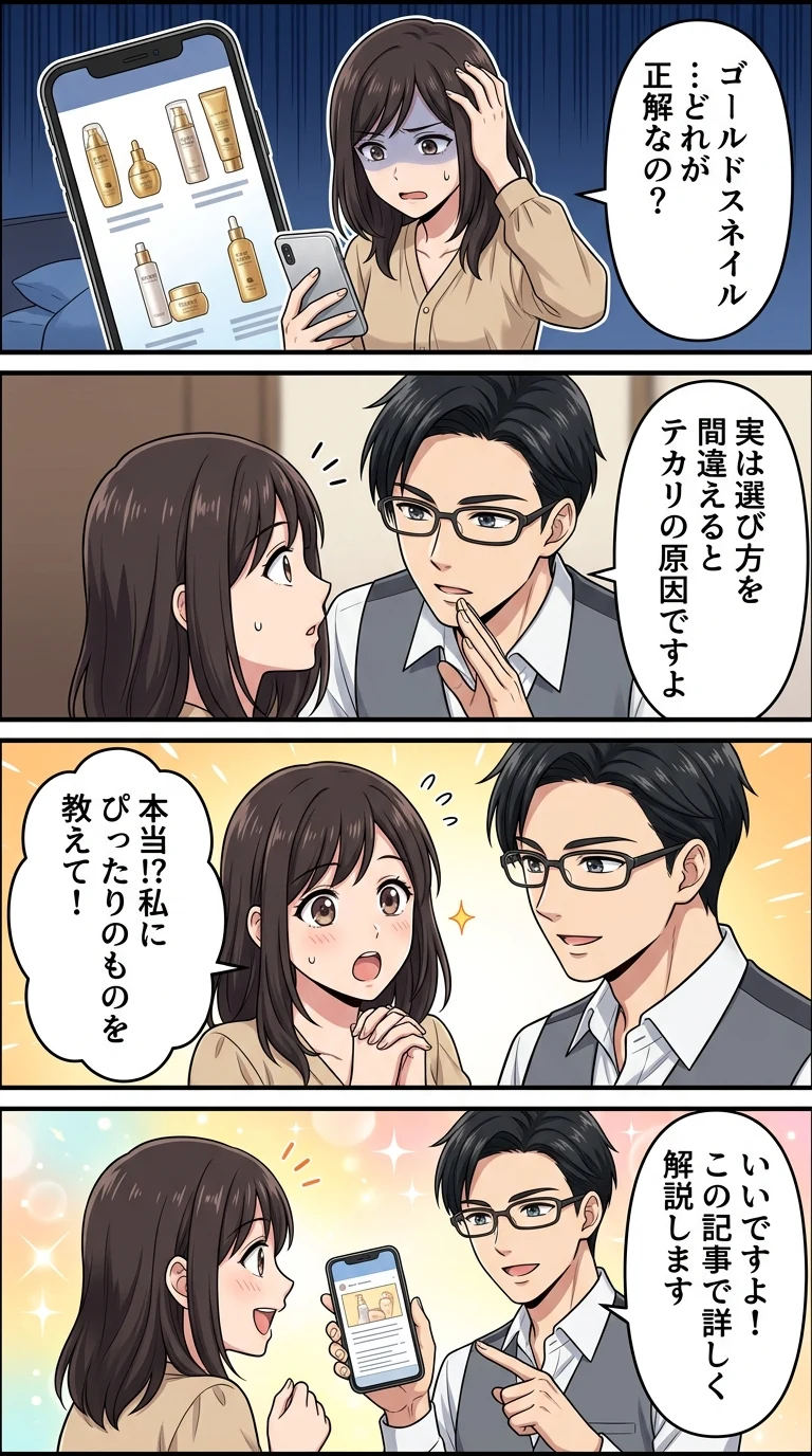 韓国コスメ ゴールドスネイル