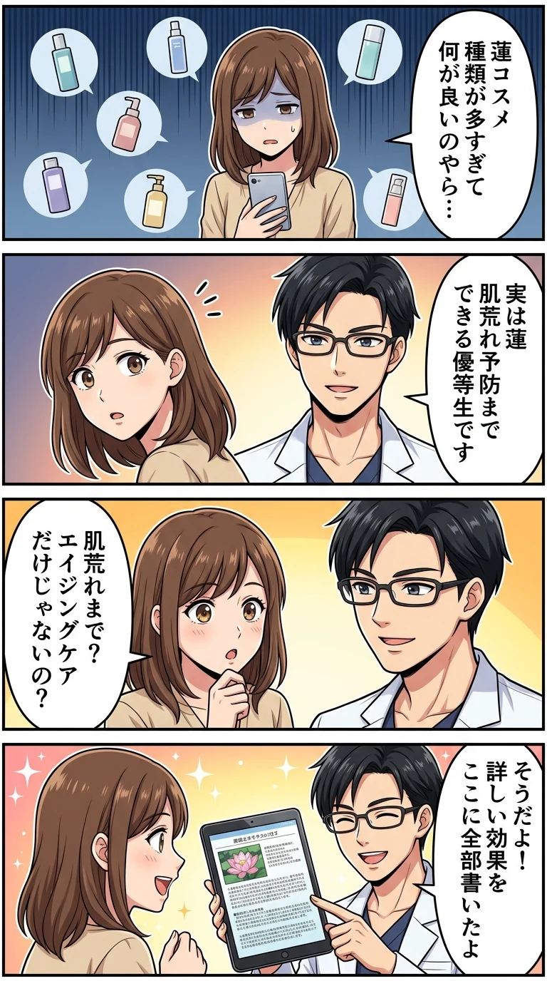 韓国コスメ 蓮