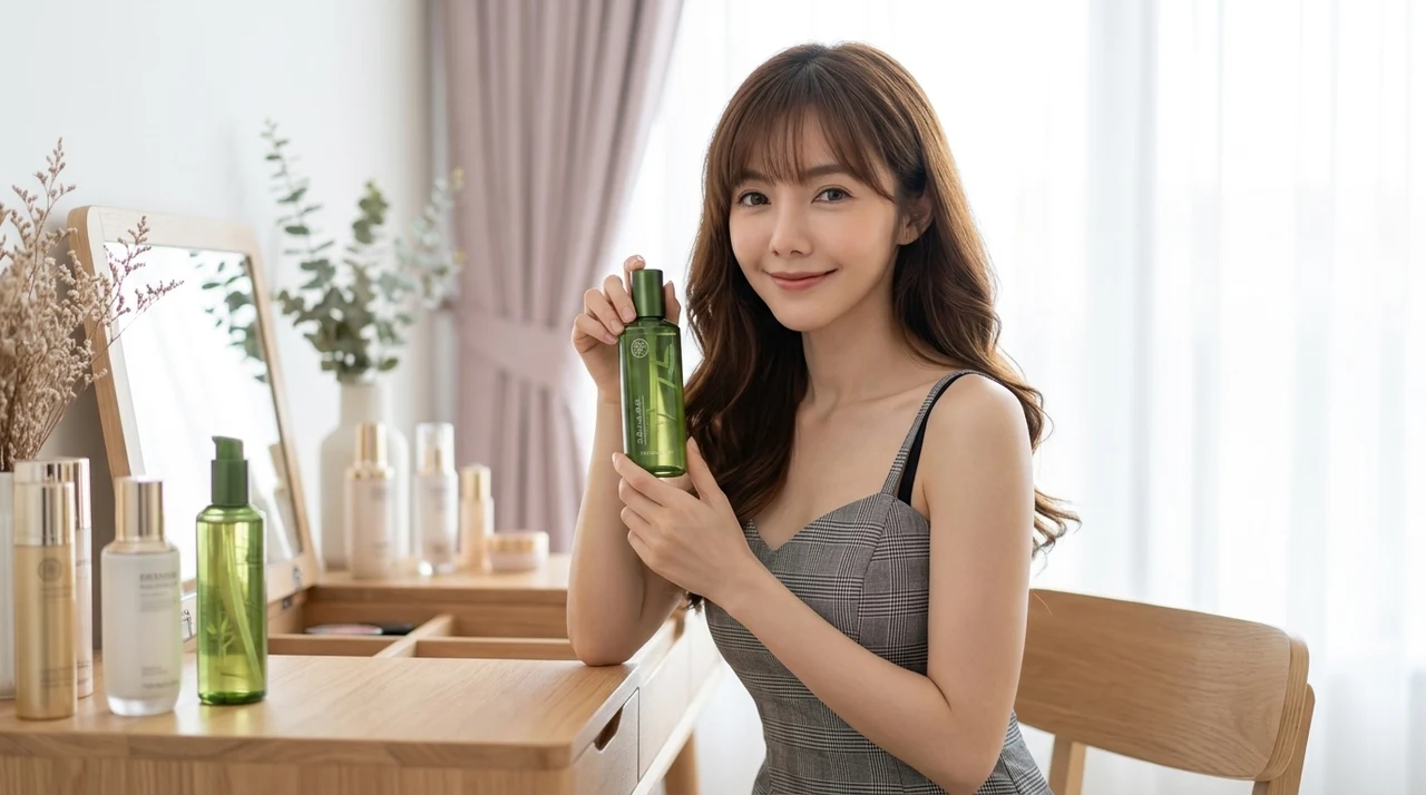 韓国コスメの王道ザフェイスショップの人気おすすめ5選をイメージした写真風の画像