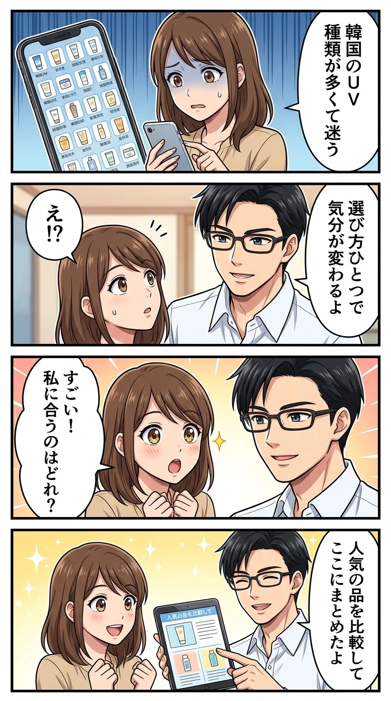 韓国コスメ uv