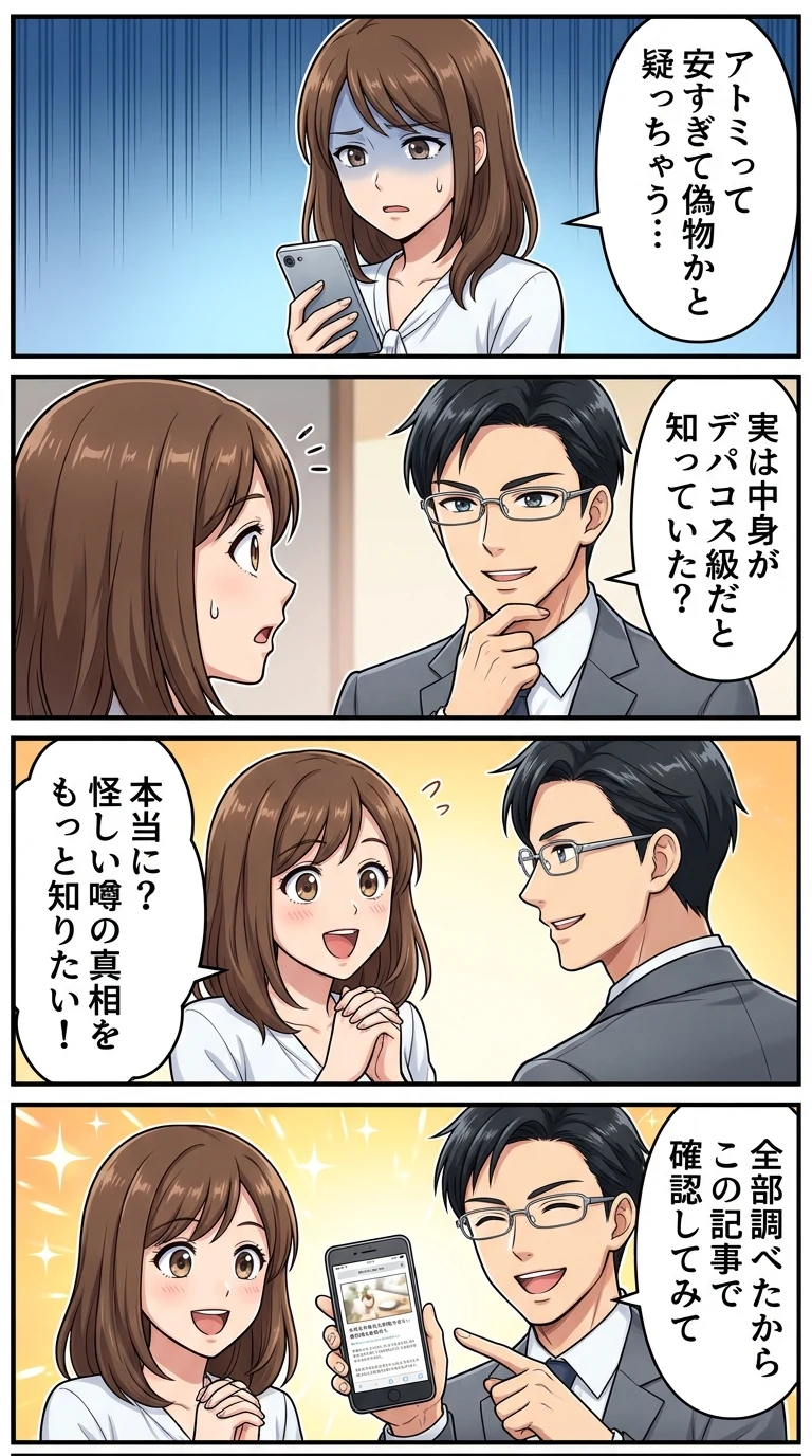 韓国コスメ アトミ