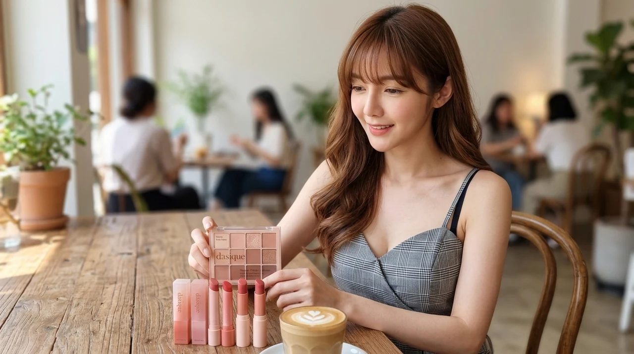 韓国コスメdasique（デイジーク）の魅力と人気の秘密をイメージした写真風の画像