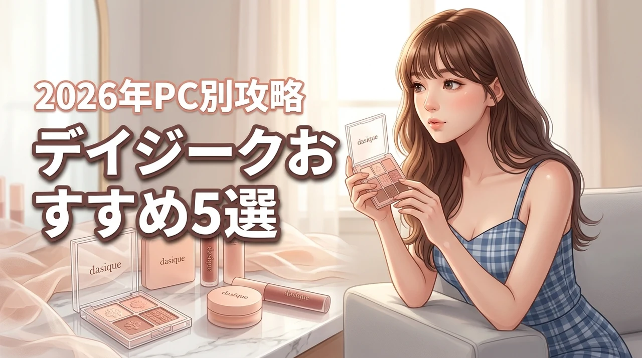 人気の韓国コスメ【デイジーク】おすすめ5選！パーソナルカラー別の選び方と取扱店（記事のアイキャッチ画像）