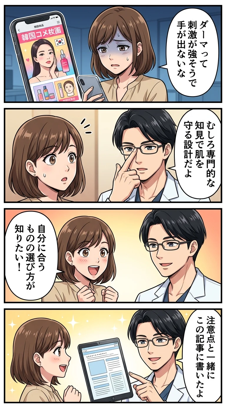 韓国コスメ ダーマ