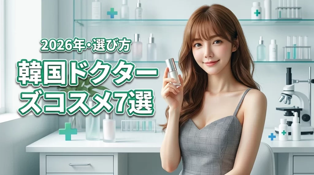 韓国コスメのドクターブランドおすすめ7選！美肌を叶える選び方とメリットを紹介（記事のアイキャッチ画像）
