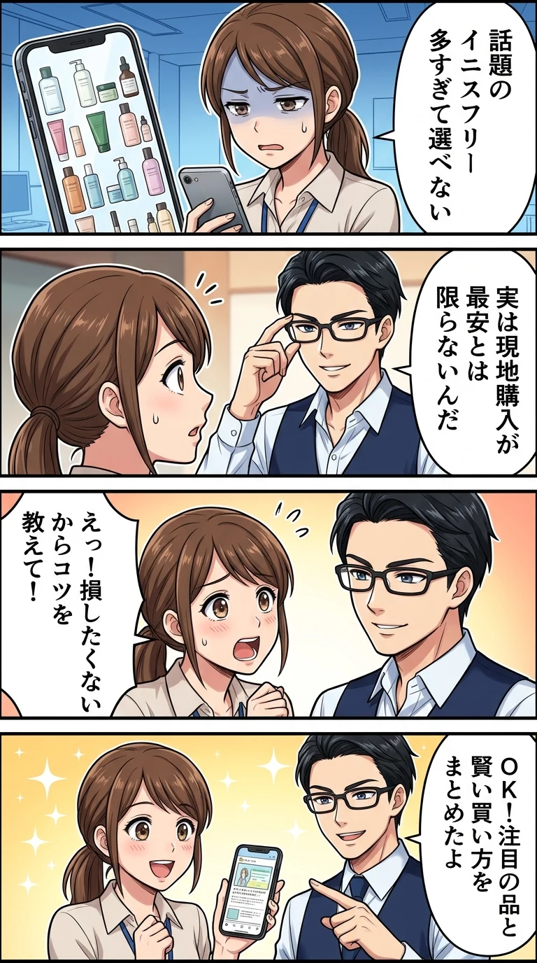 韓国コスメ イニスフリー