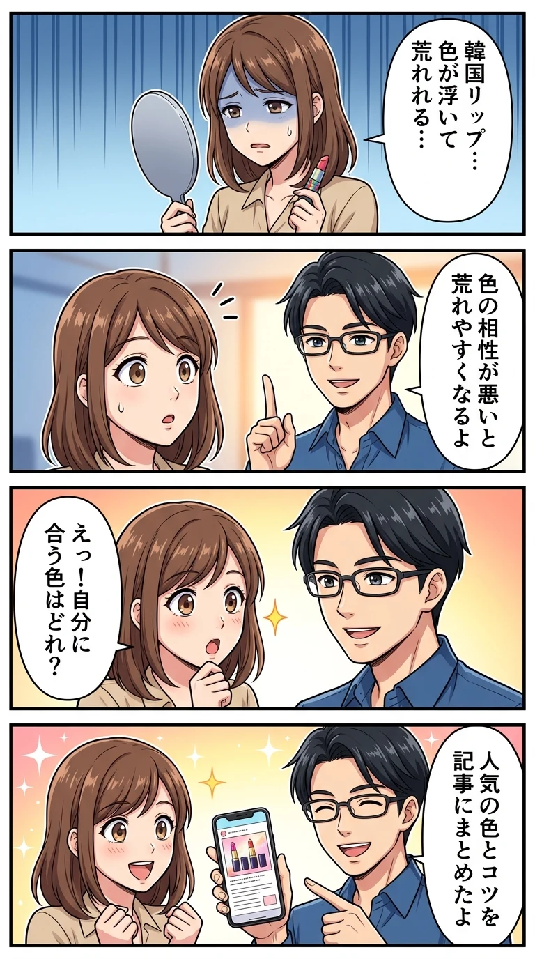 韓国コスメ リップ 人気