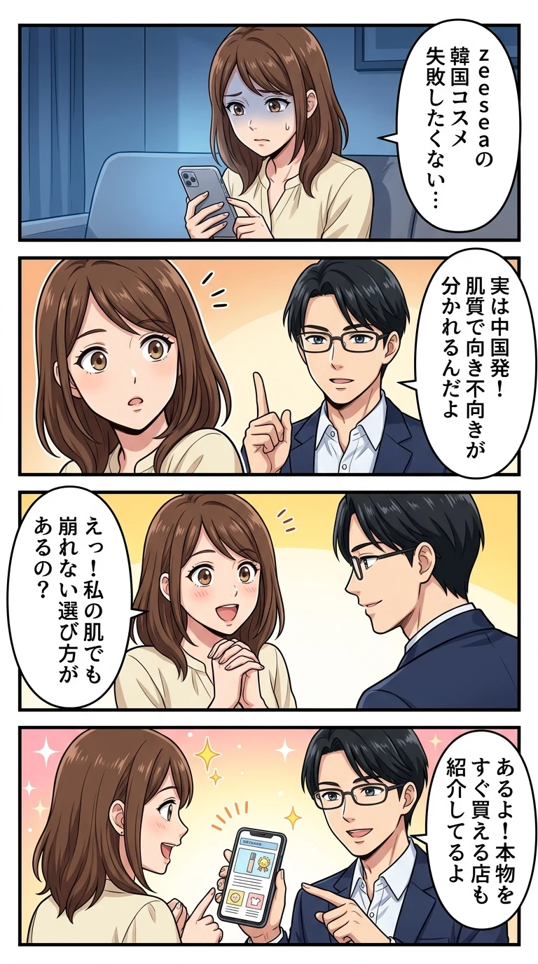 韓国コスメ zeesea