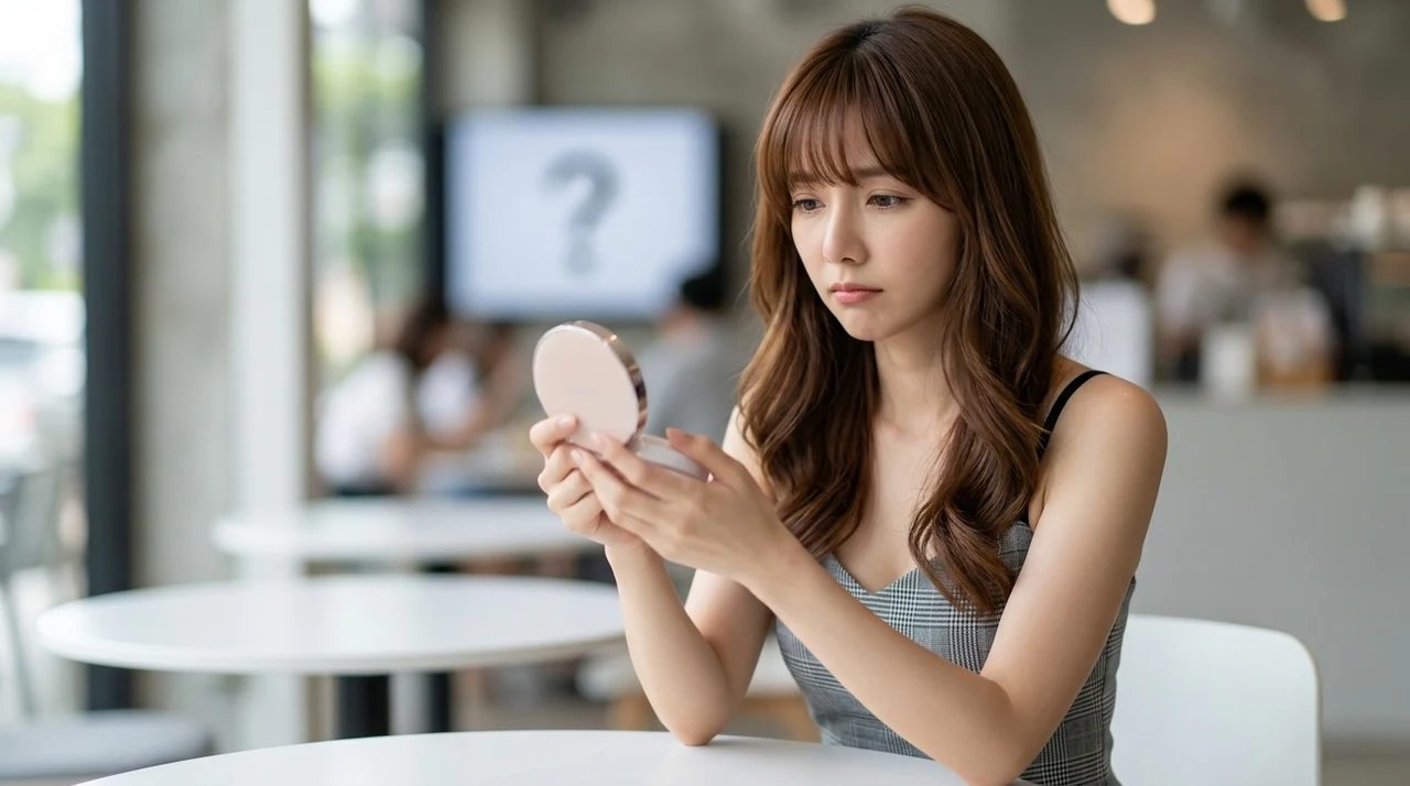 韓国コスメzeroシリーズの気になる3つのデメリットをイメージした写真風の画像