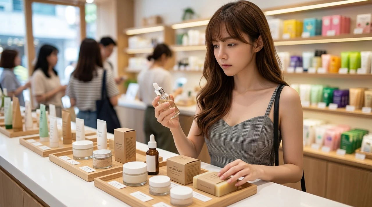 失敗しない韓国コスメzero商品の効果的な選び方をイメージした写真風の画像