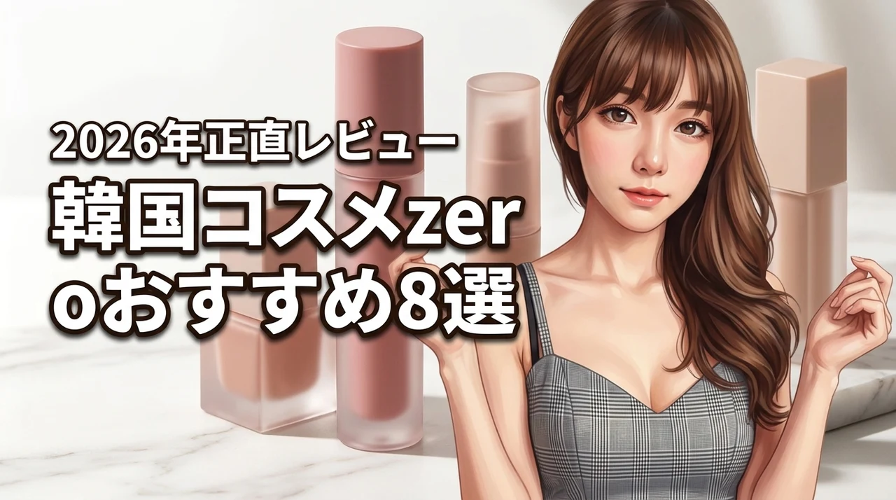 韓国コスメのzeroシリーズおすすめ8選！メリットやデメリットも正直に紹介（記事のアイキャッチ画像）